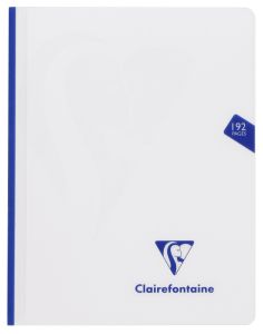 Cahier Clairefontaine Mimesys - 17x22 cm - 192 pages - Séyès - incolore