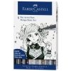 8 Feutres Faber-Castell Pitt Artist Pen - spcial mangas