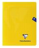 Cahier Clairefontaine Mimesys - 17x22 cm - 48 pages - Sys - jaune
