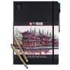 Carnet Dessin Sakura - A4 - 80 feuilles - 140g