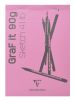 Bloc Papier Dessin Graf It Clairefontaine - A6 - 80 feuilles - 90g/m²