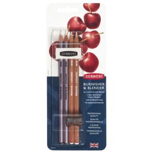 Set de 2 Crayons Mélangeurs et 2 Crayons Illuminateurs Derwent