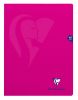 Cahier Clairefontaine Mimesys - 24x32 cm - 48 pages - Sys - rose