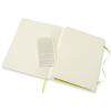 Carnet Moleskine Souple - 19x25 cm - Ligné - Vert citron