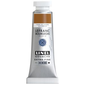 Gouache Extra-Fine Lefranc-Bourgeois - 14ml - terre de Sienne naturelle
