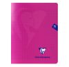 Cahier Clairefontaine Mimesys - 17x22 cm - 96 pages - Sys - rose