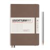 Carnet Leuchtturm rigide - 14,5x21cm - Warm Earth - pointillé