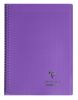 Cahier Clairefontaine Koverbook - A4 - 160 pages  Sys - violet